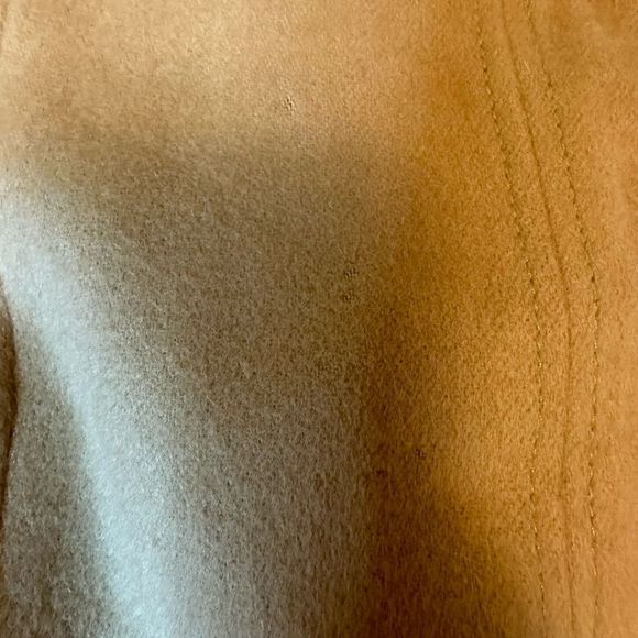 Hobbs London women's dress size 12 drop waist a line 100% wool camel brown color - Picture 7 of 15